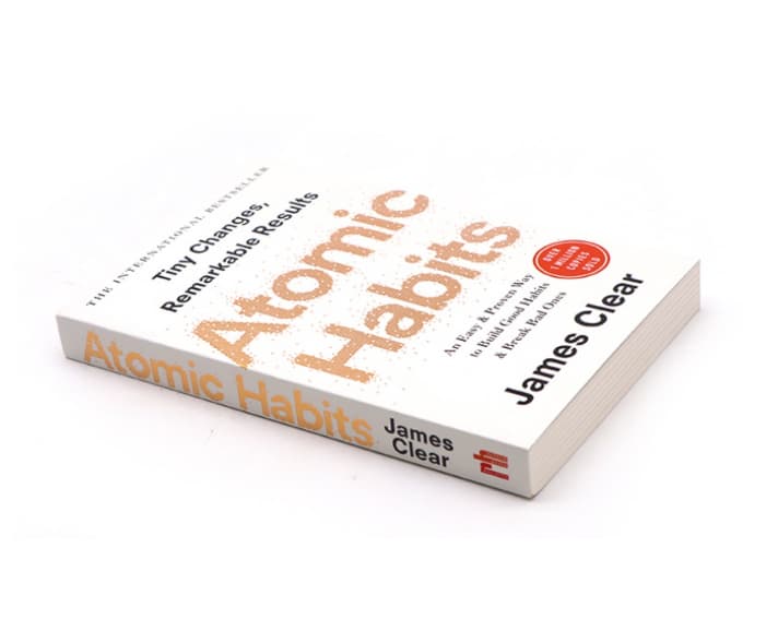 Atomic Habits by James Clear, paperback edition