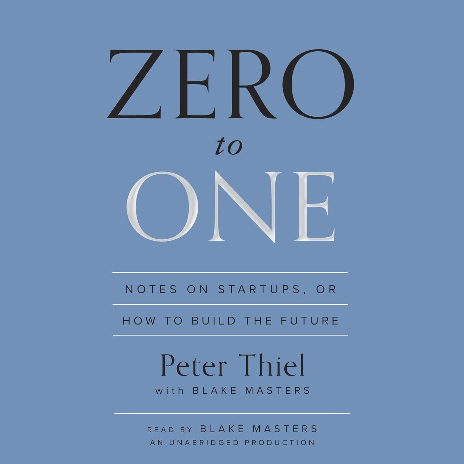 Zero to One cover