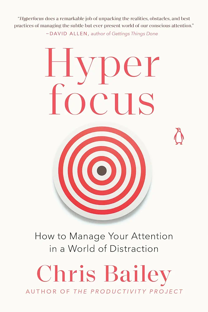 Hyperfocus by Chris Bailey cover