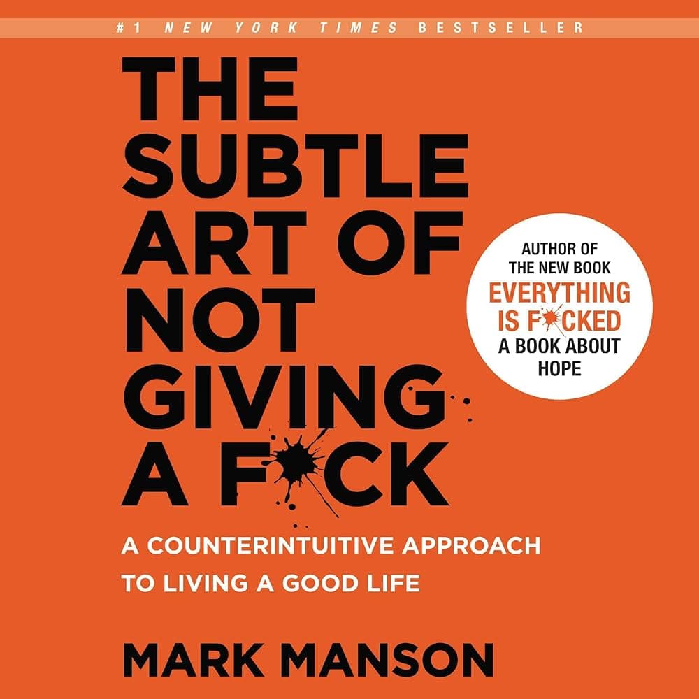 The Subtle Art of Not Giving a Fuck  cover